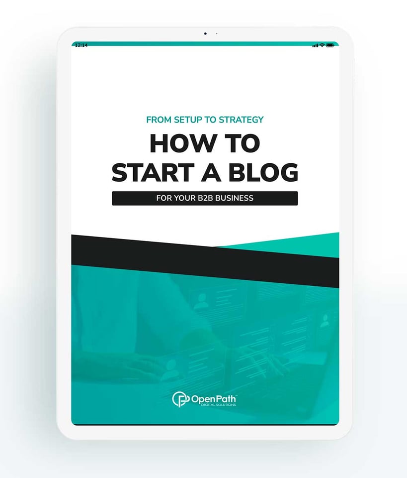 How To Start A Blog For Your B2B Business-1